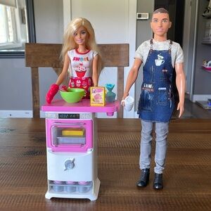 Barbie Baker and Barista Playset